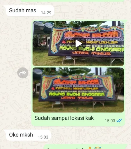 Pengiriman Papan Bunga Jalan Margonda Depok